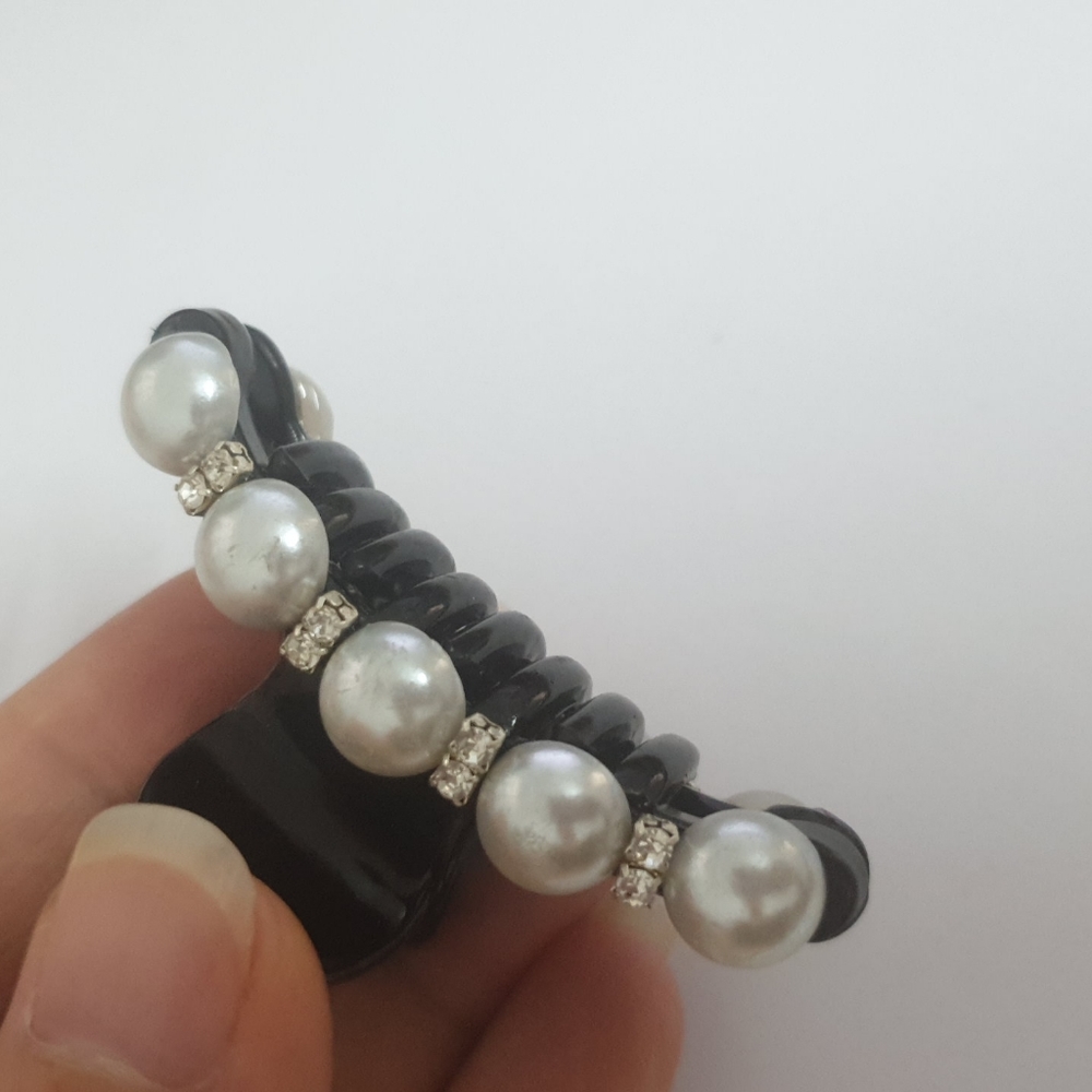 hair clip, women, black